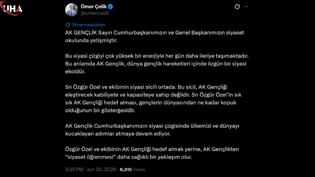 omer-celik-tepki