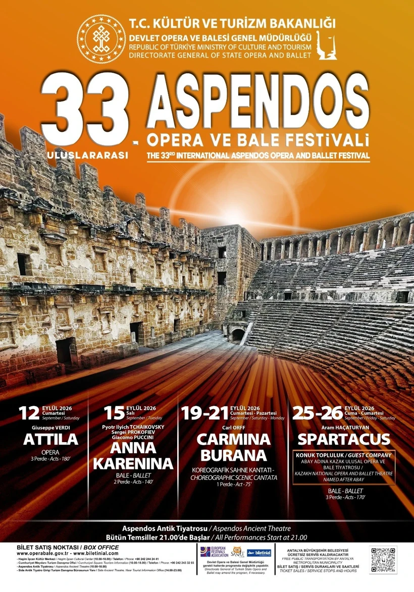 Aspendos Festival Perdesi 33Uncu Ke Zon5