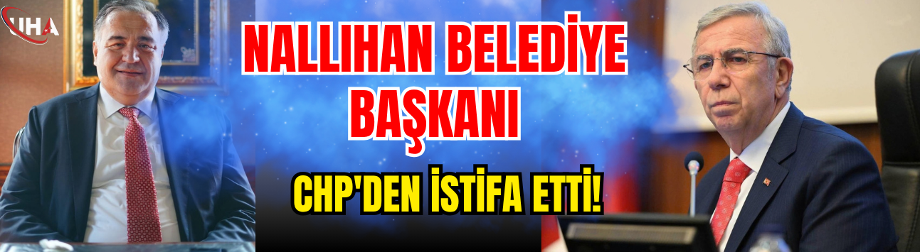 Nallıhan Belediye Başkanı CHP'den Ayrıldı!
