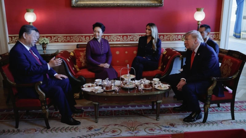 Beyaz Saray'da Zirve: Xi Jinping ve Trump Bir Arada