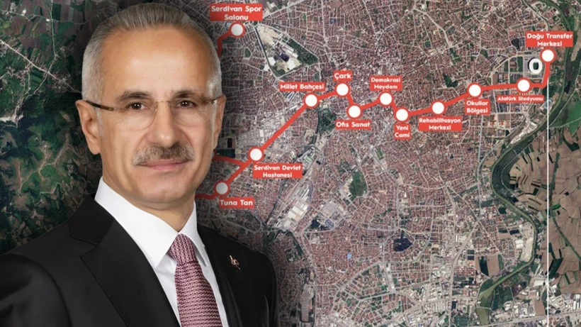 Sakarya'da Raylı Sistem Atağı: Adapazarı-Serdivan Tramvay Hattı'nda Temel Atma İçin Geri Sayım