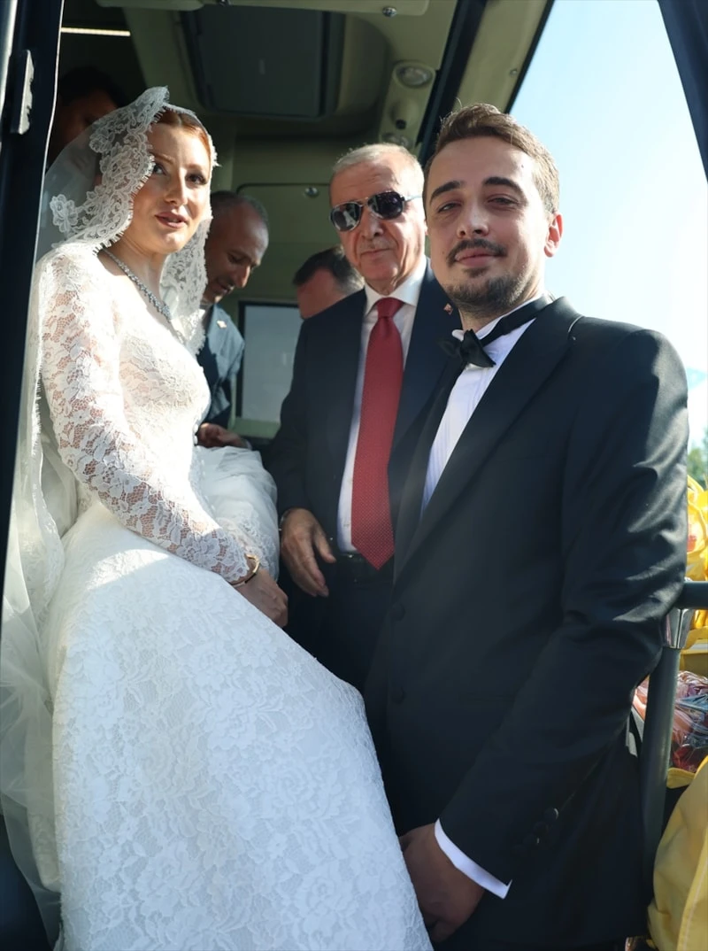Erdoğan Geli̇n Ve Damat