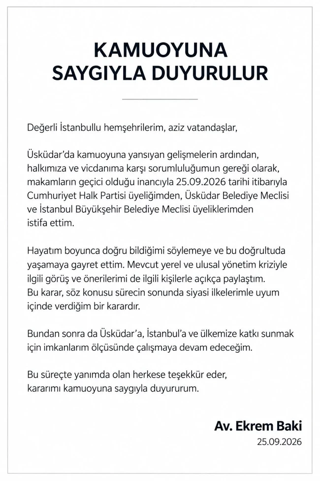 İsti̇fa İç