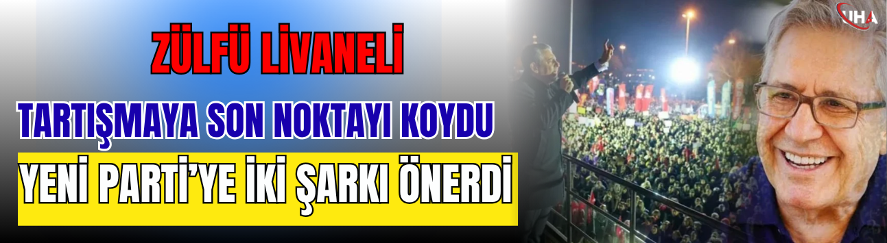 Zülfü Livaneli Tartışmaya Son Noktayı Koydu! YENİ Parti’ye İki Şarkı Önerdi…