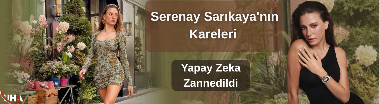 Serenay Sarıkaya'nın Kareleri Yapay Zeka Zannedildi