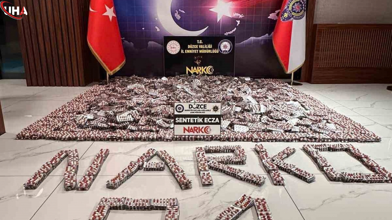 Dinlenme Tesisinde Baskın: Milyonluk Hap Sevkiyatına Darbe