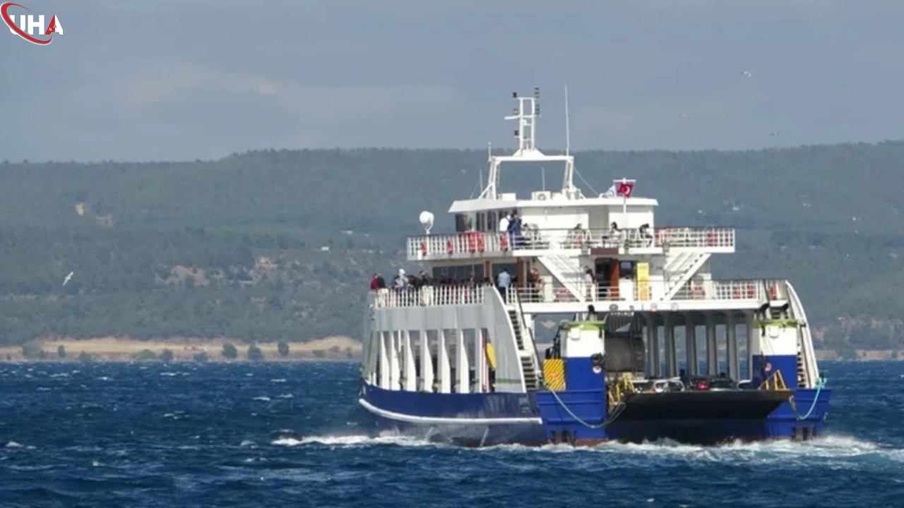 Gökçeada Feribot Seferlerine Fırtına Engeli