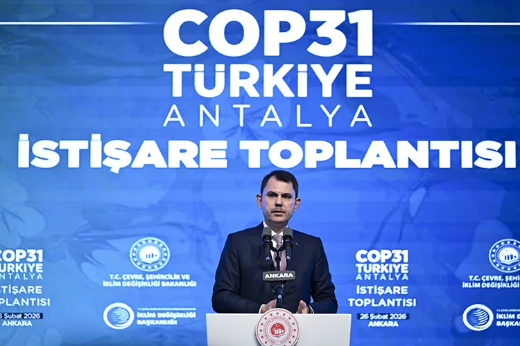 Bakan Murat Kurum COP31 Öncesi İklim Diplomasisi Hedeflerini Açıkladı