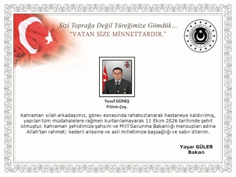 Şehi̇t Yusuf Güneş